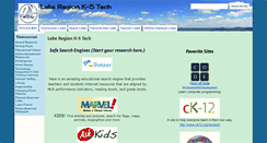 Desktop Screenshot of lrk5tech.lakeregionschools.org